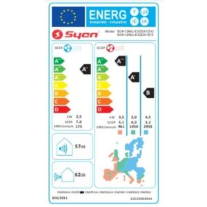 SYEN MUSE SOH12MU-E32DA1D2 SPLIT KLÍMA CSOMAG 3,5 KW